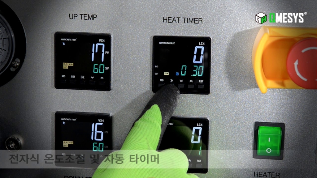 공압식 핫프레스 (Model.QM940AS)
