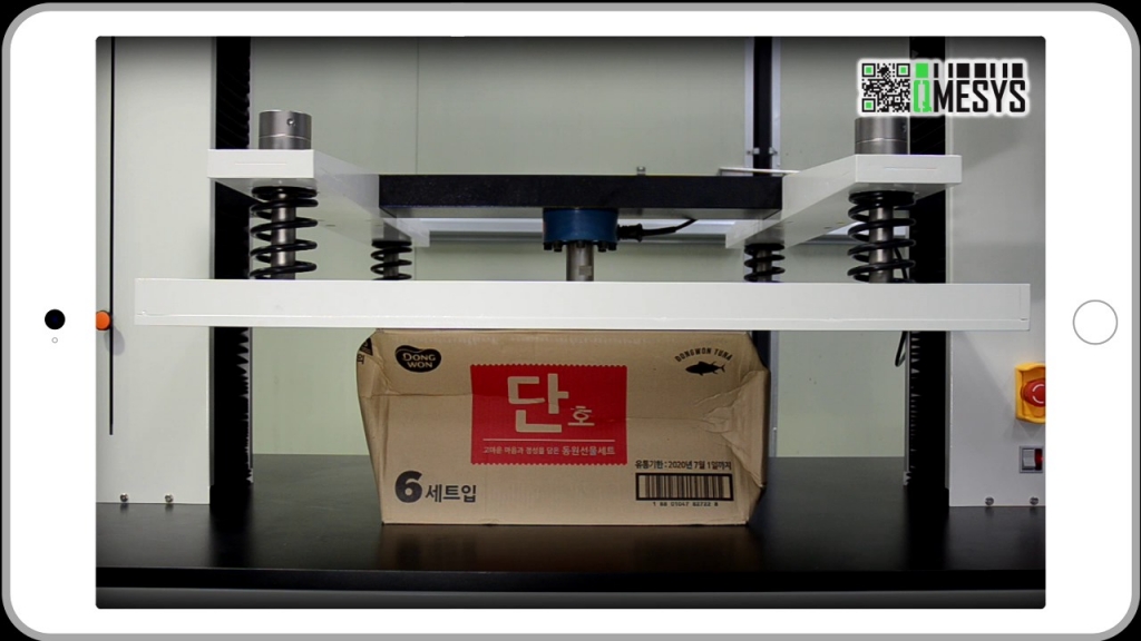 Box compression test (KS A1012)